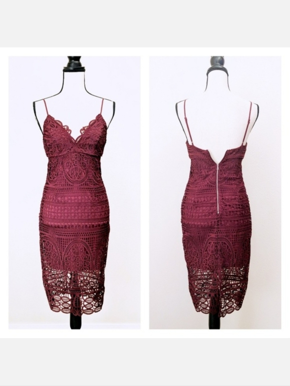 🦋LAST🦋 NWT Bardot Lace Midi Dress